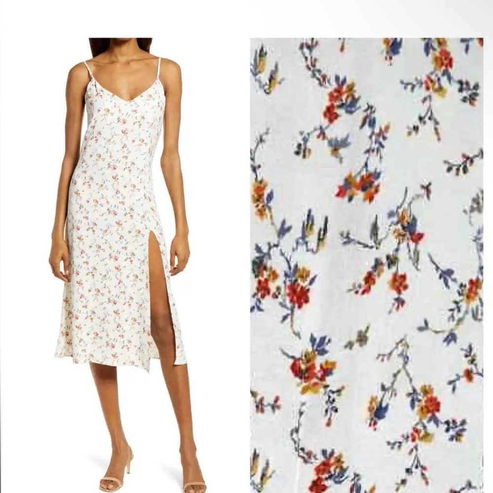 Reformation crimini slip dress